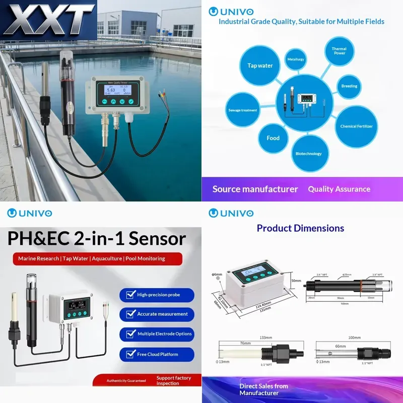 Plant Sensor - XXT Industrial RS485 Modbus Digital pH