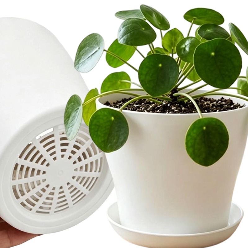 Indoor Garden Kit - Plant Pot Set with Drainage Holes