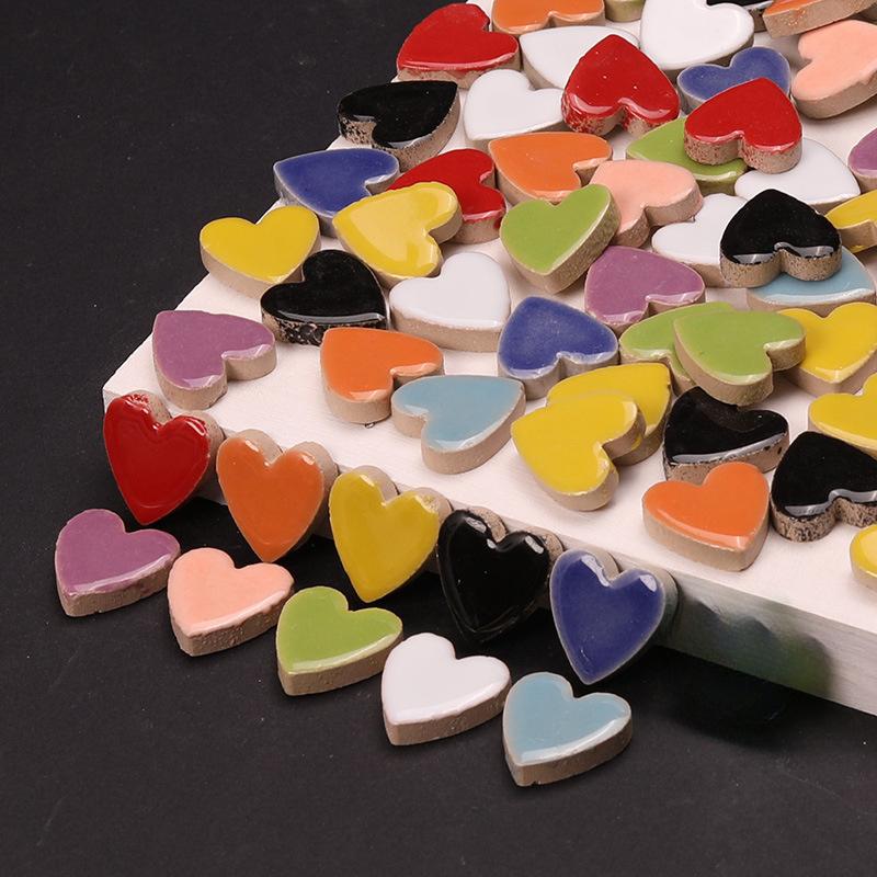 Heart Shaped Ceramic Mosaic Ti - Indoor Garden Kit 评论和价格