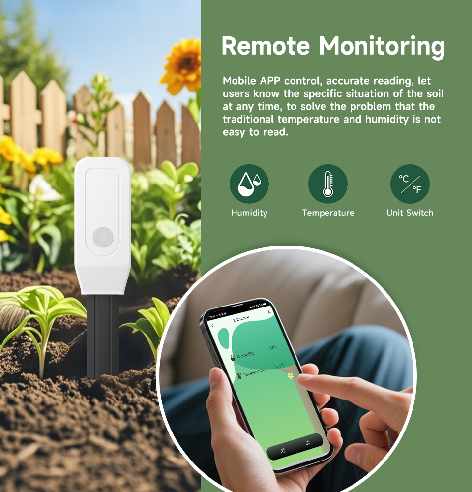 Smart Soil Tester Sensor, Zigb - Plant Monitor 评论和价格
