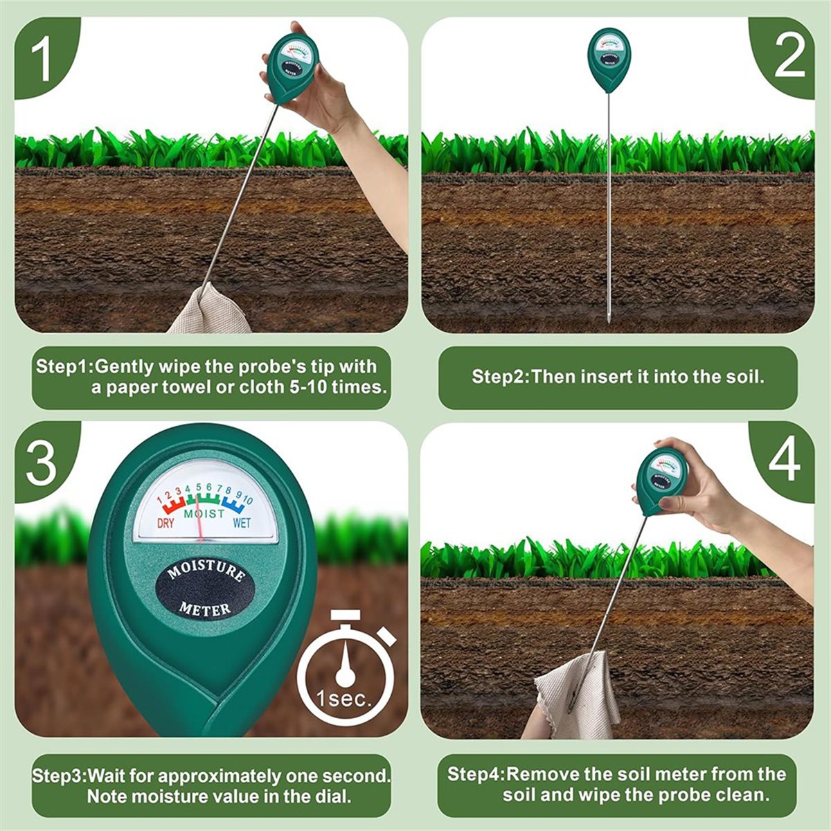LNHF Long Probe Deep Use Soil  - Plant Monitor 评论和价格