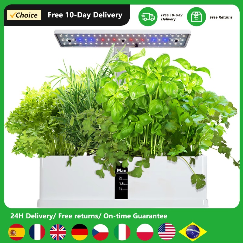 9 Pods Smart Hydroponics Growi - Smart Garden Kit 评论和价格