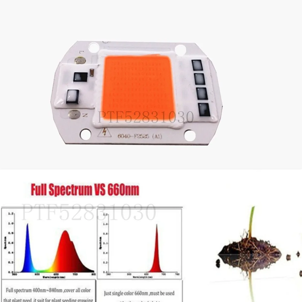 LED COB Chip For Grow Plant Li - Plant Grow Light Full Spectrum 评论和价格