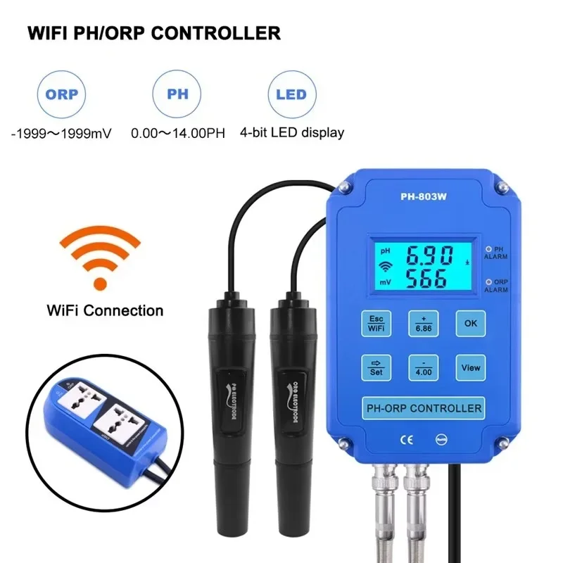 PH-803 Digital 2&1 PH ORP Redo - Plant Monitor 评论和价格