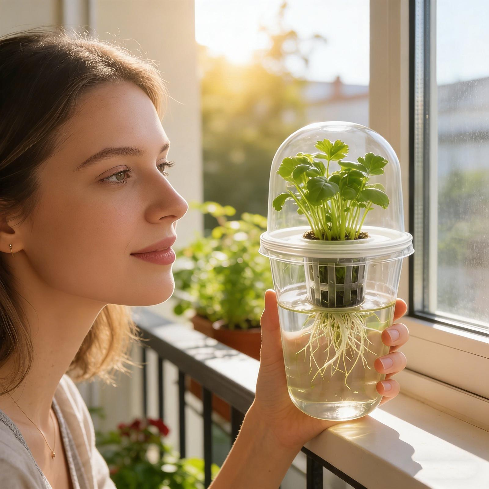 1-5pc Visible Clear Plants Ger - Hydroponic Grow Pod 评论和价格