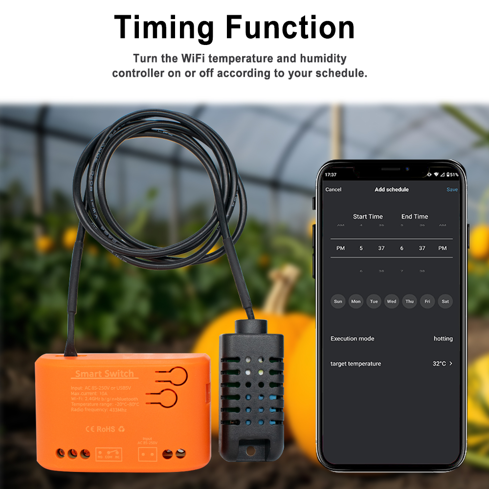 Tuya WiFi Temperature Humidity - Plant Monitor 评论和价格