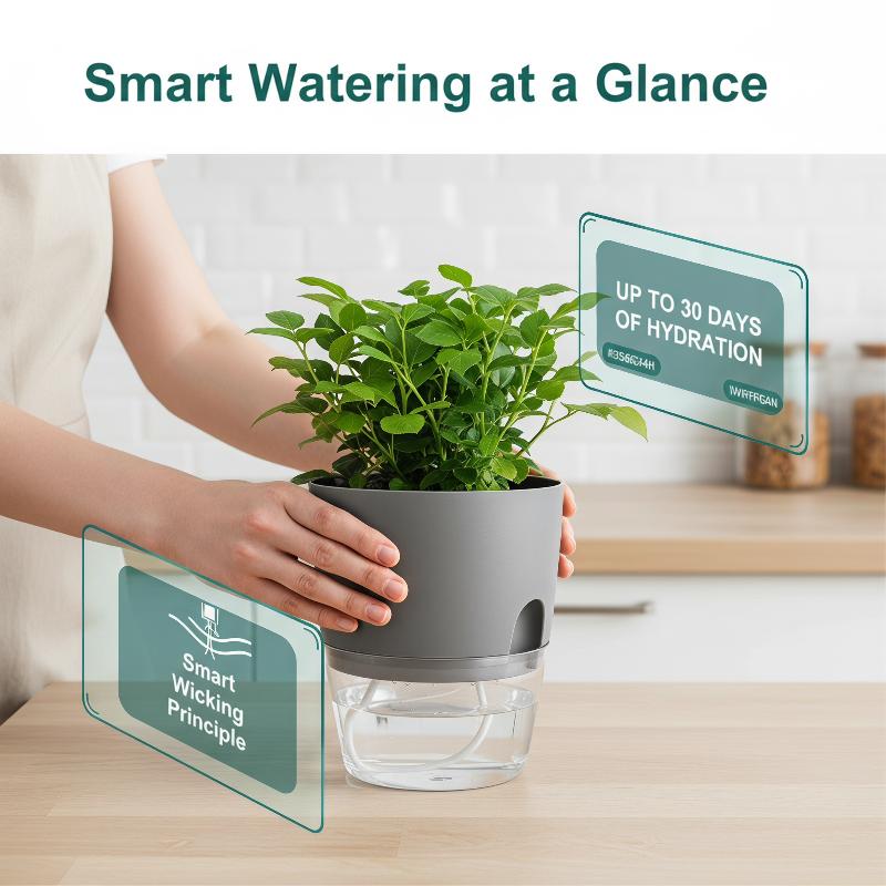 1Pcs Plastic Planters Transpar - Hydroponic Grow Pod 评论和价格