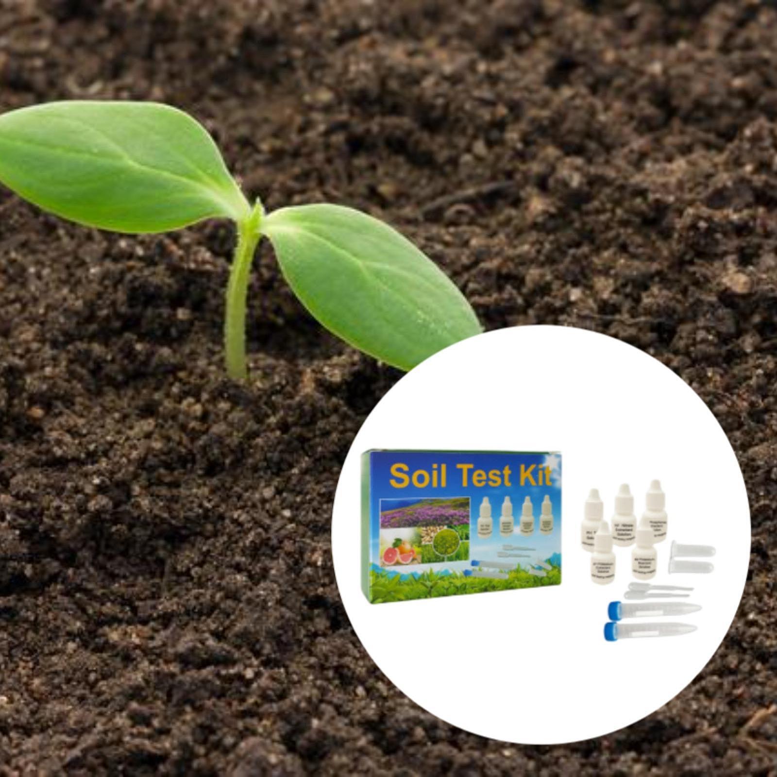 Soil Test Kit Easy to Use Resu - Indoor Garden Kit 评论和价格