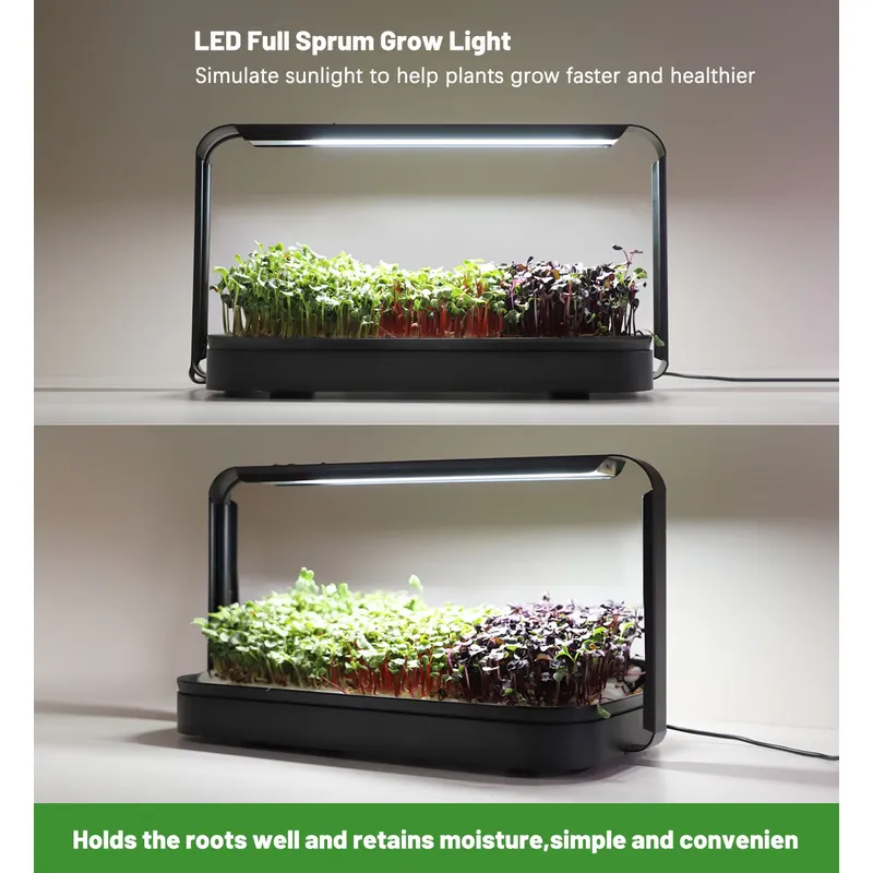 Hydroponic Tray Indoor Microgr - Smart Garden Kit 评论和价格