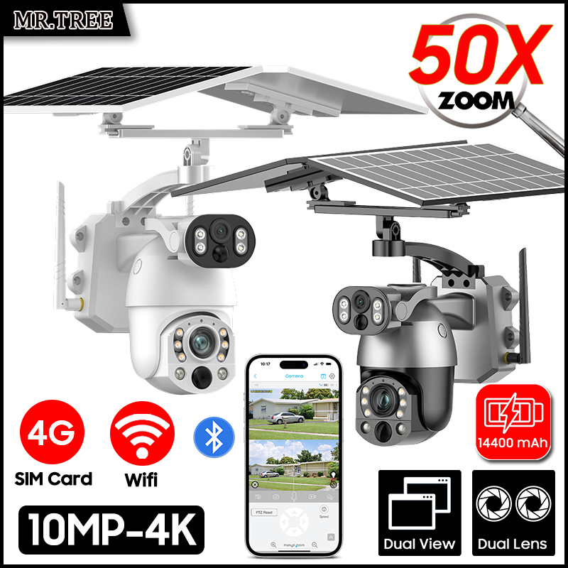 4K 50X Optical Zoom Dual Lens  - Garden Camera 评论和价格