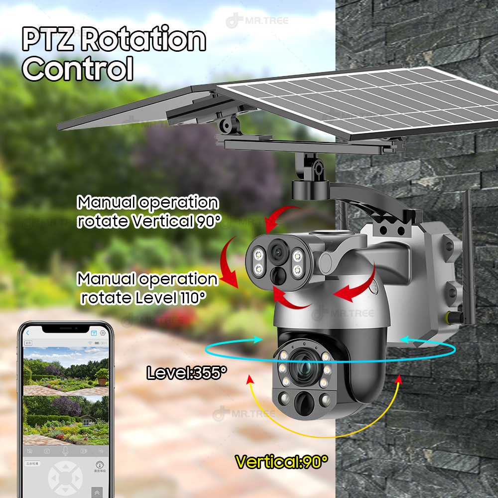4K 50X Optical Zoom Dual Lens  - Garden Camera 评论和价格