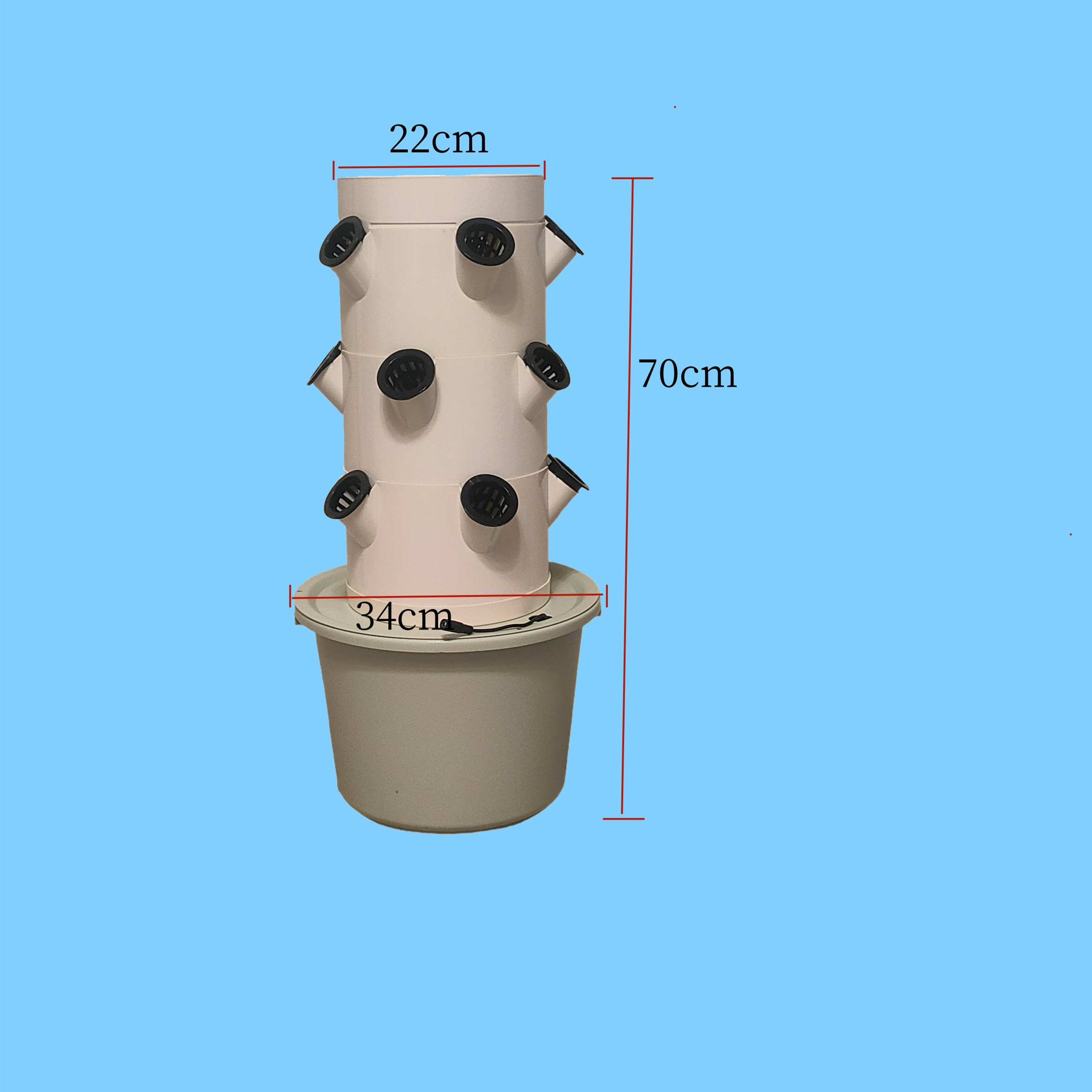 Vertical Hydroponic Growing Sy - Indoor Garden Kit 评论和价格